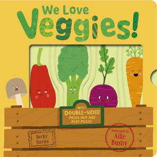 Cover image for 9781801046664 - We Love Veggies!