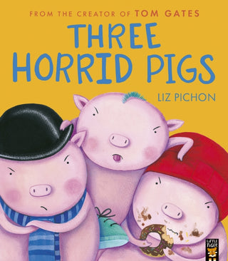 Cover image for 9781801048293 - Three Horrid Pigs