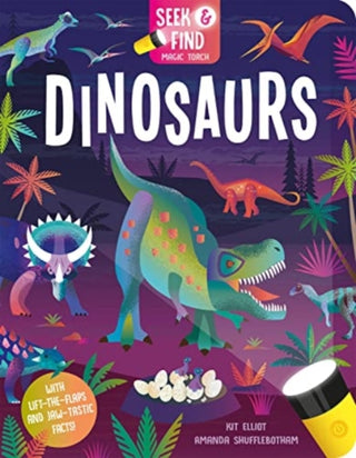 Cover image for 9781801052832 - Seek and Find Dinosaurs