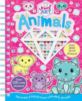 Cover image for 9781801056403 - Jewel Art Animals