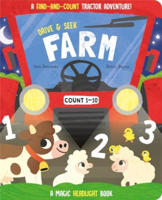 Cover image for 9781801058377 - Drive & Seek Farm - A Magic Find & Count Adventure