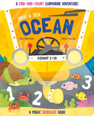 Supplemental image for 9781801058384 - Drive & Seek Ocean - A Magic Find & Count Adventure