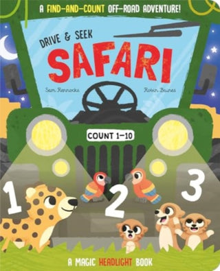 Supplemental image for 9781801058391 - Drive & Seek Safari - A Magic Find & Count Adventure