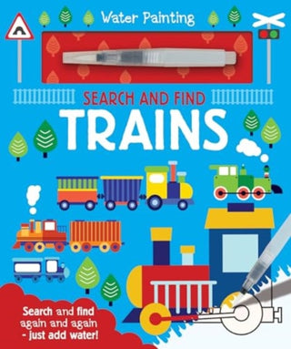 Cover image for 9781801058605 - Search and Find Trains