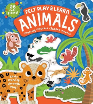 Cover image for 9781801059350 - Felt Play & Learn Animals