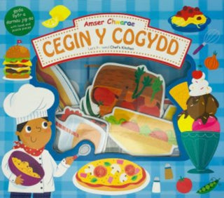 Cover image for 9781801065375 - Amser Chwarae: Cegin y Cogydd / Let's Pretend: Chef's Kitchen