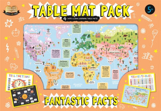 Supplemental image for 9781801081221 - Table Mat Pack: Fantastic Facts