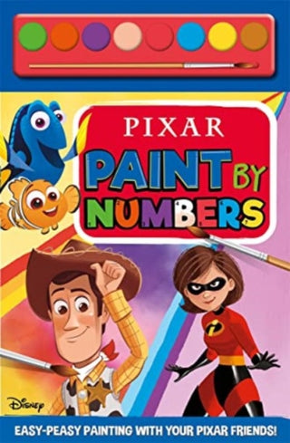 Cover image for 9781801081771 - Pixar: Paint By Numbers