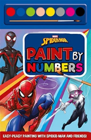 Cover image for 9781801081795 - Marvel Spider-Man: Paint By Numbers