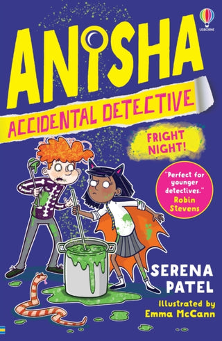 Cover image for 9781801310895 - Anisha, Accidental Detective: Fright Night