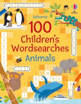 Cover image for 9781801312073 - 100 Children's Wordsearches: Animals
