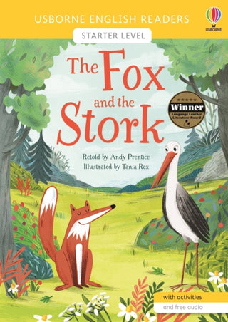 Cover image for 9781801312578 - The Fox and the Stork