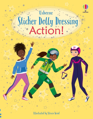 Cover image for 9781801313193 - Sticker Dolly Dressing Action!