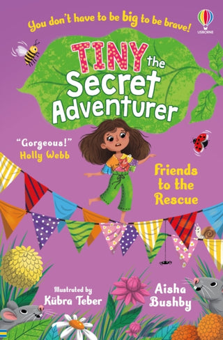 Cover image for 9781801314145 - Tiny the Secret Adventurer: Friends to the Rescue
