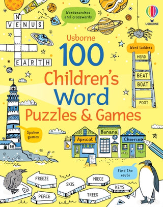 Cover image for 9781801315821 - 100 Children's Word Puzzles and Games