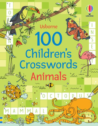 Cover image for 9781801315838 - 100 Children's Crosswords: Animals