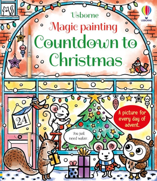 Supplemental image for 9781801319096 - Magic Painting Countdown to Christmas