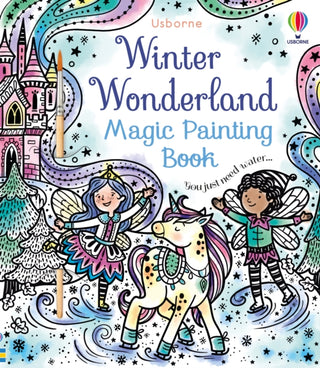 Supplemental image for 9781801319157 - Winter Wonderland Magic Painting Book