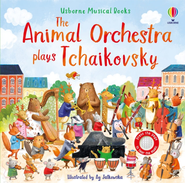 Cover image for 9781801319256 - The Animal Orchestra Plays Tchaikovsky