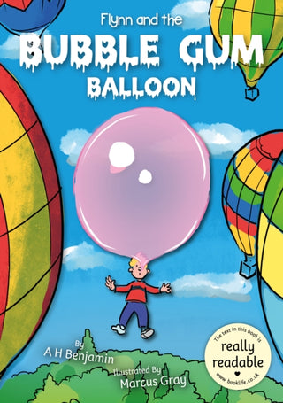 Cover image for 9781801551663 - Flynn and the Bubble Gum Balloon