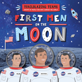Cover image for 9781801558532 - First Men on The Moon