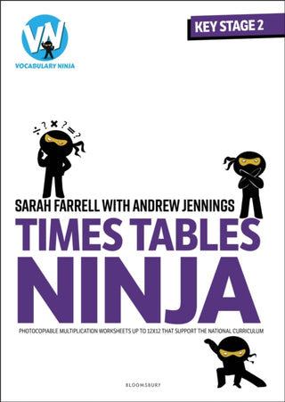 Cover image for 9781801990400 - Times Tables Ninja for KS2