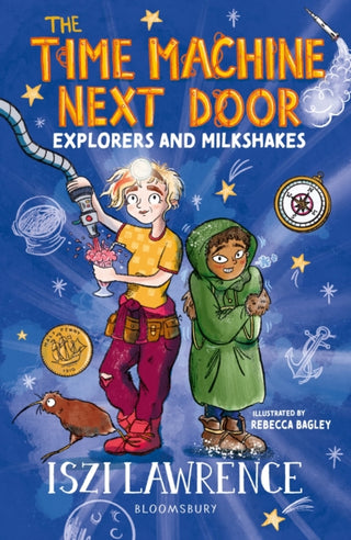 Cover image for 9781801991049 - The Time Machine Next Door: Explorers and Milkshakes