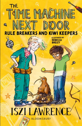 Cover image for 9781801991162 - The Time Machine Next Door: Rule Breakers and Kiwi Keepers