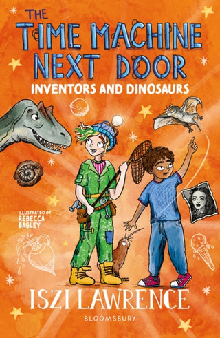 Cover image for 9781801997010 - The Time Machine Next Door: Inventors and Dinosaurs