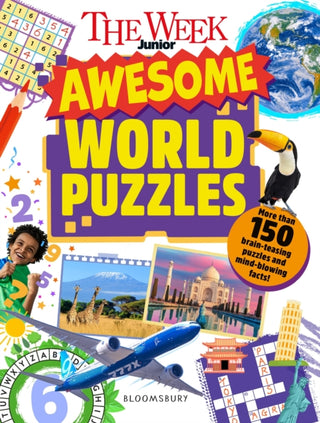 Cover image for 9781801998727 - The Week Junior Awesome World Puzzles