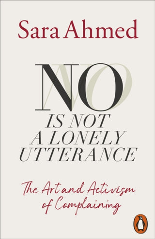 Cover image for 9781802069341 - No Is Not a Lonely Utterance