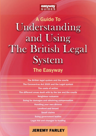 Cover image for 9781802360905 - Understanding and Using the British Legal System