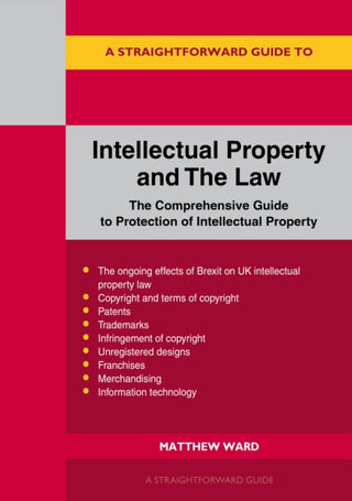 Cover image for 9781802362770 - A Straightforward Guide To Intellectual Property And The Law