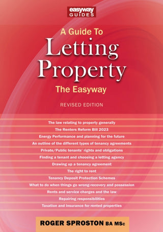 Cover image for 9781802363692 - A Guide to Letting Property
