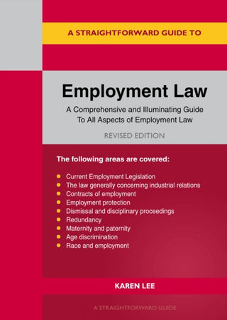 Cover image for 9781802363906 - A Straightforward Guide to Employment Law