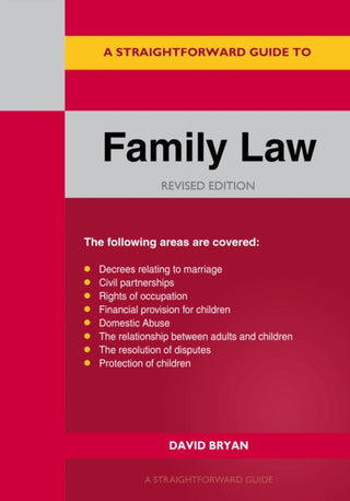 Cover image for 9781802363913 - A Straightforward Guide to Family Law