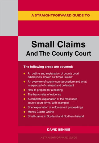 Supplemental image for 9781802364484 - A Straightforward Guide to Small Claims and the County Court