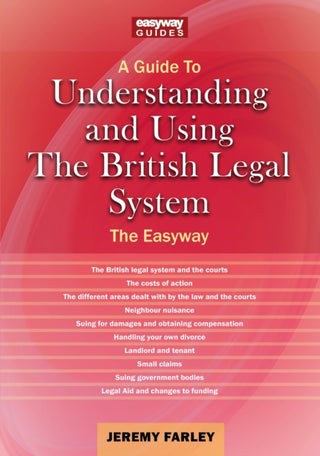 Supplemental image for 9781802364507 - Understanding and Using the British Legal System