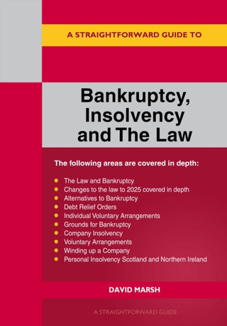 Cover image for 9781802364651 - A Straightforward Guide to Bankruptcy Insolvency and the Law