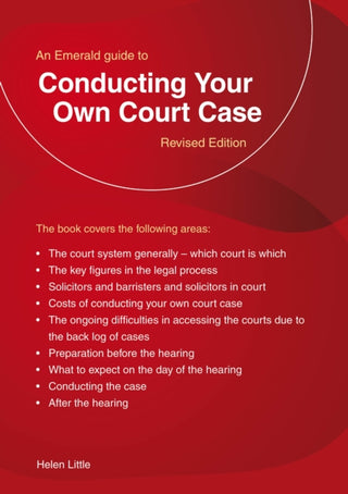 Cover image for 9781802365078 - Conducting Your Own Court Case