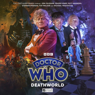Cover image for 9781802402209 - Doctor Who: The Lost Stories 8.1 - Deathworld