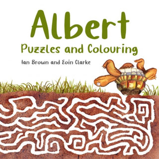 Cover image for 9781802586077 - Albert Puzzles and Colouring