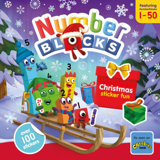 Cover image for 9781802630282 - Numberblocks Christmas Sticker Fun