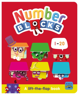 Supplemental image for 9781802630299 - Numberblocks 1-20: A Lift the Flap Book