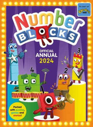Cover image for 9781802630725 - Numberblocks Annual 2024