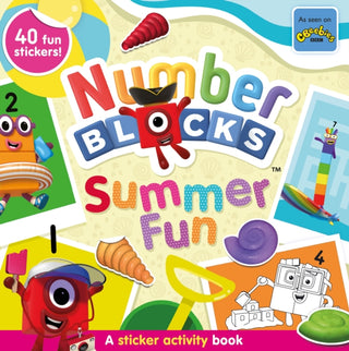 Supplemental image for 9781802630749 - Numberblocks Summer Fun: A Sticker Activity Book