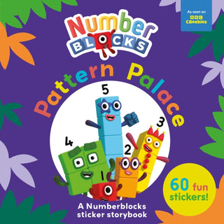 Cover image for 9781802630763 - Pattern Palace: A Numberblocks Sticker Storybook