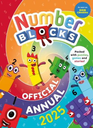 Cover image for 9781802630800 - Numberblocks Annual 2025