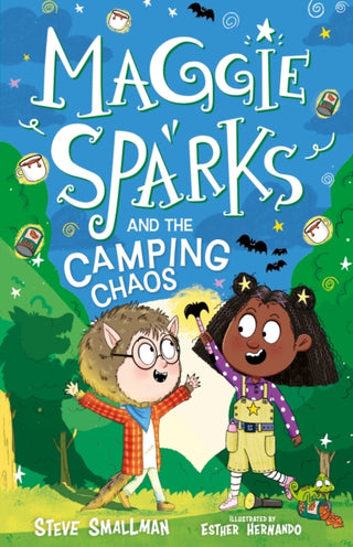 Cover image for 9781802630855 - Maggie Sparks and the Camping Chaos