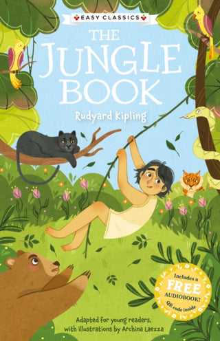 Cover image for 9781802631579 - Children's Classics: The Jungle Book (Easy Classics)